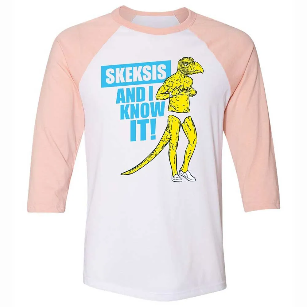 I know It Skeksis - White/Heather Peach - 5