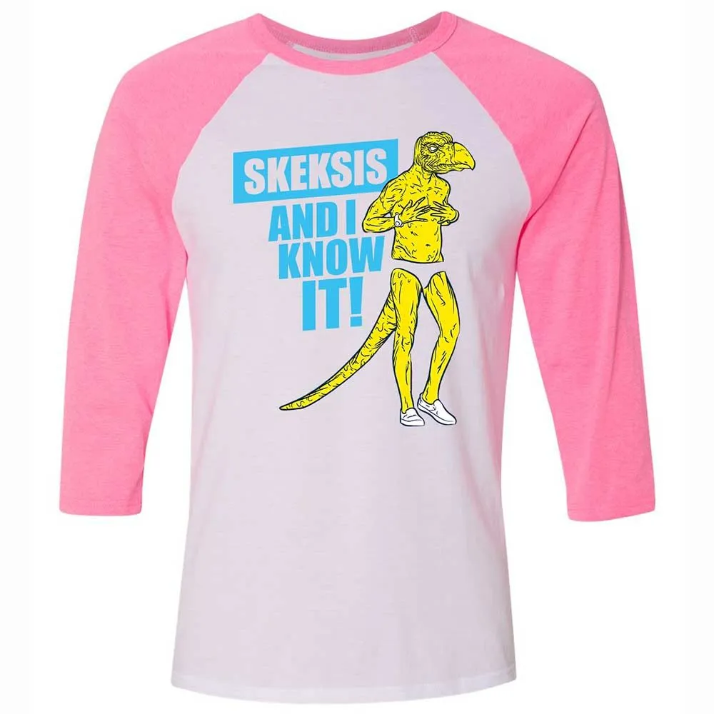 I know It Skeksis - White/Neon Pink - 12