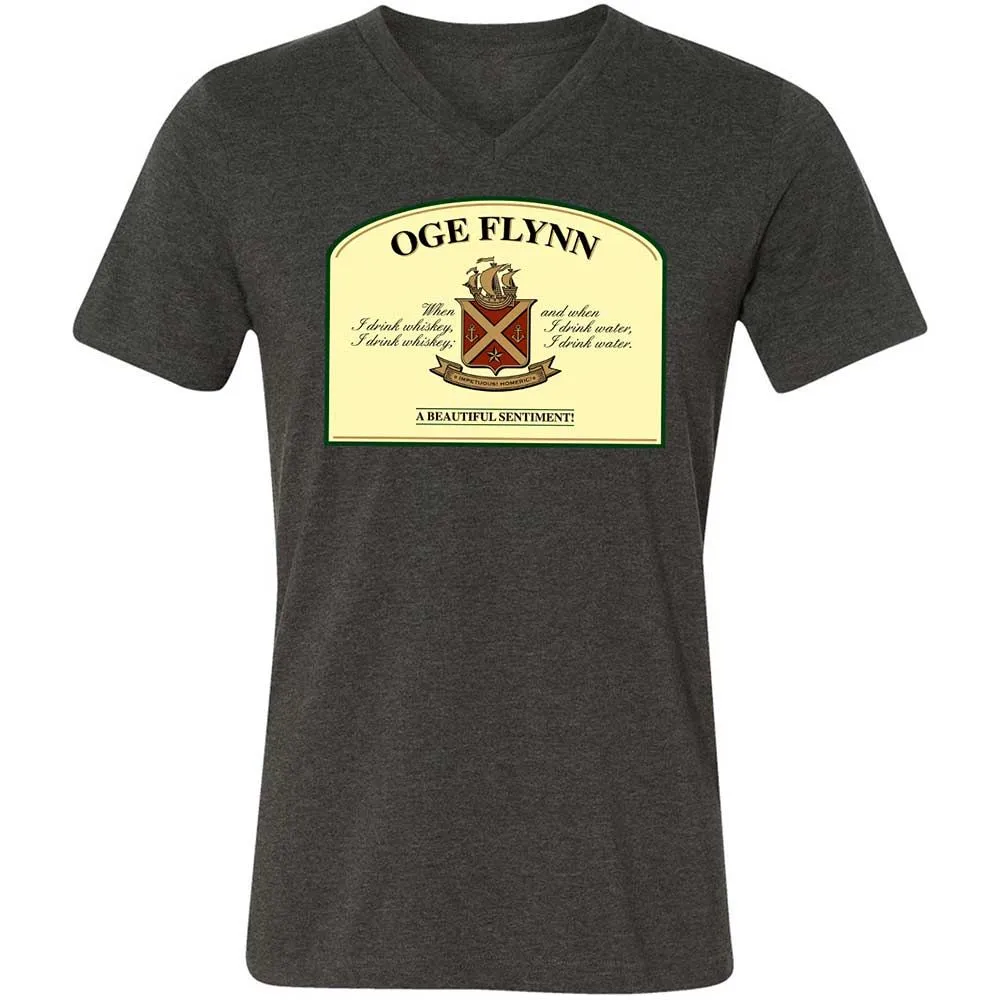 When I drink whiskey, when I drink water - Dark Grey Heather - 8