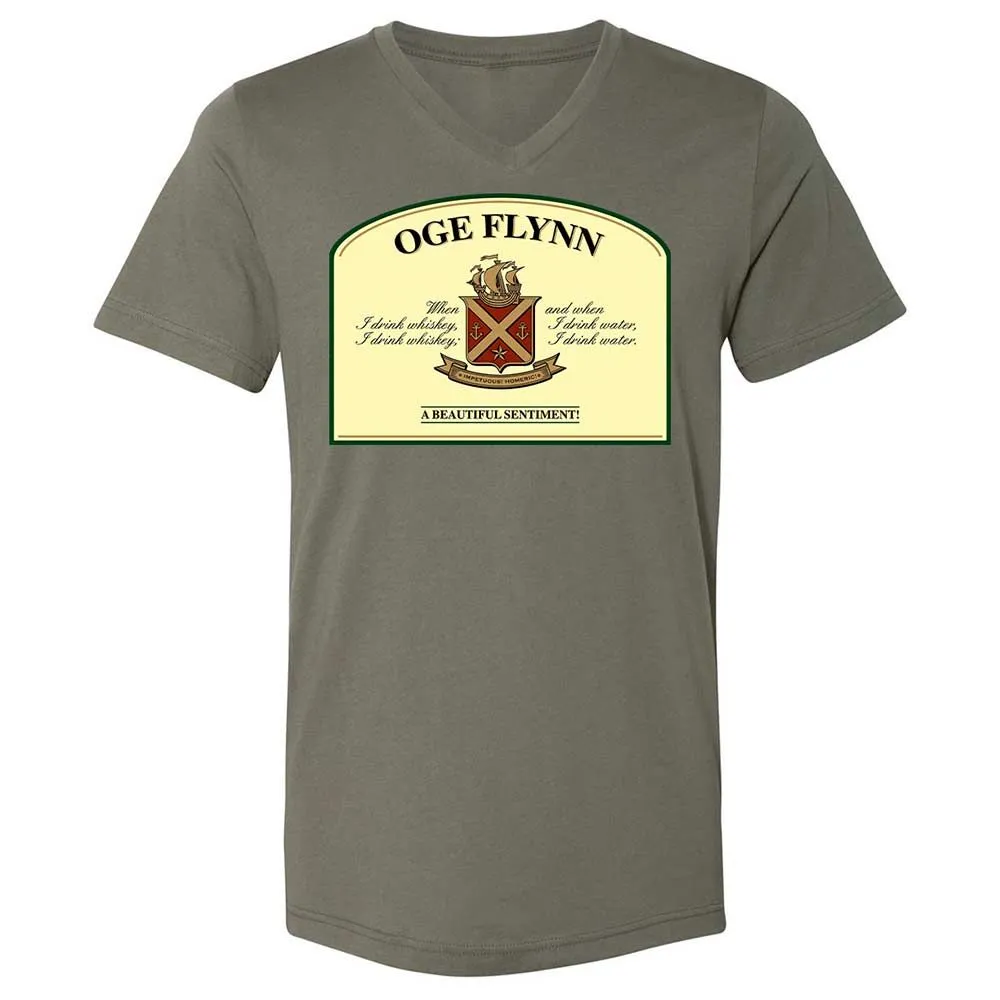 When I drink whiskey, when I drink water - Military Green - 15
