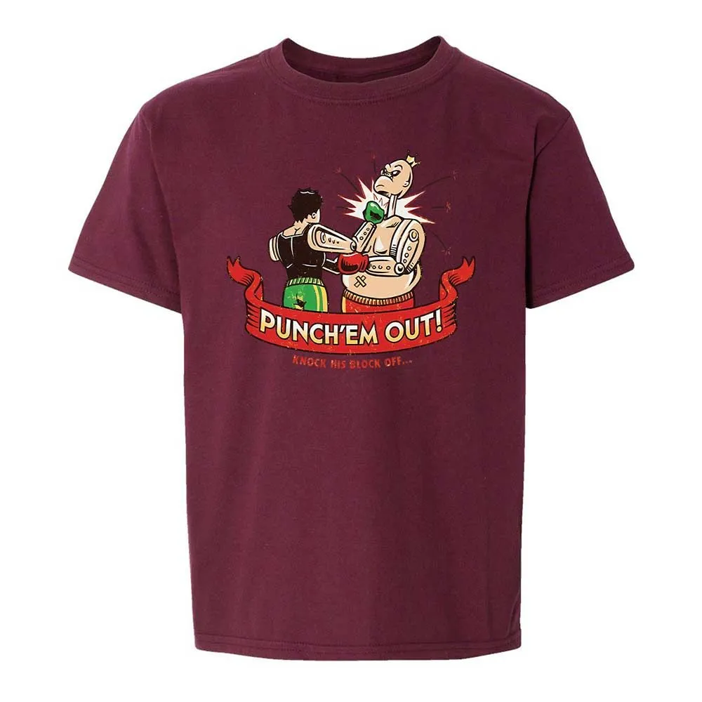 Kids T-Shirt - 2JN4EPFL - Maroon - 19