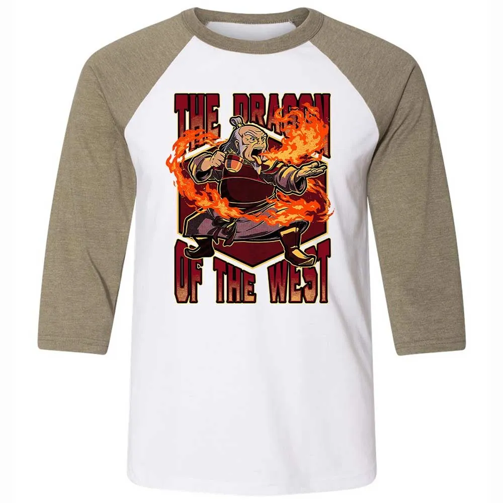 The Dragon of the West - White/Heather Olive - 4