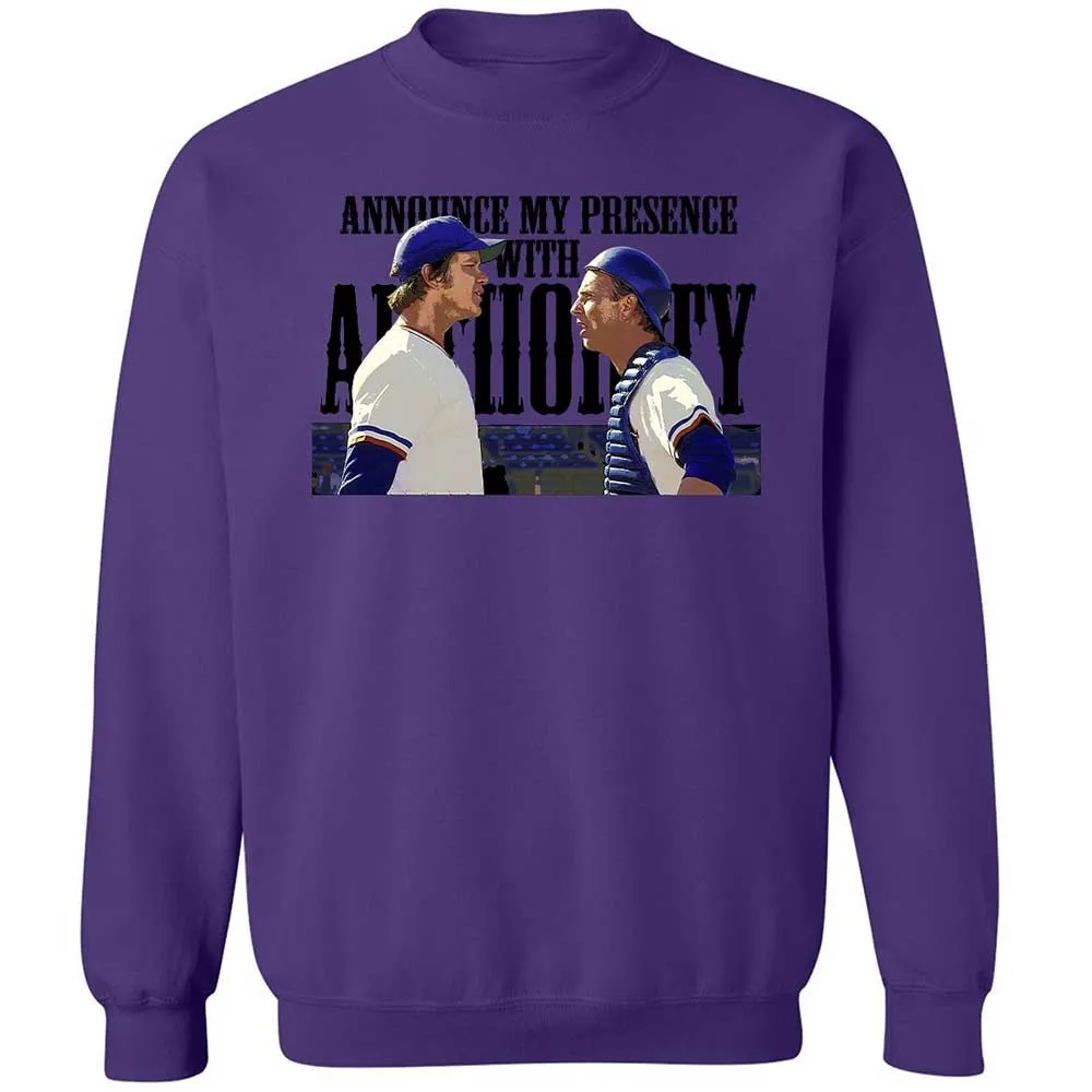 Announce my presence with authority - Purple - 10