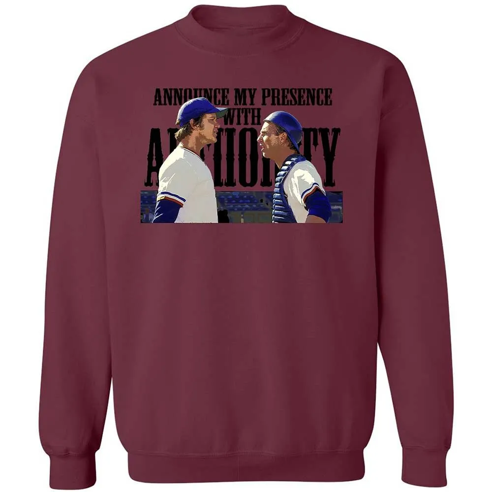 Announce my presence with authority - Maroon - 20