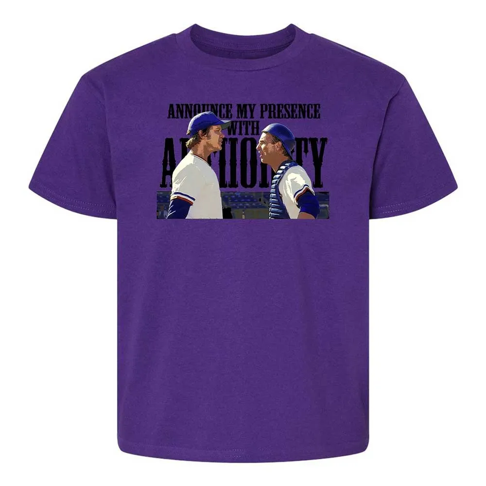 Announce my presence with authority - Purple - 11