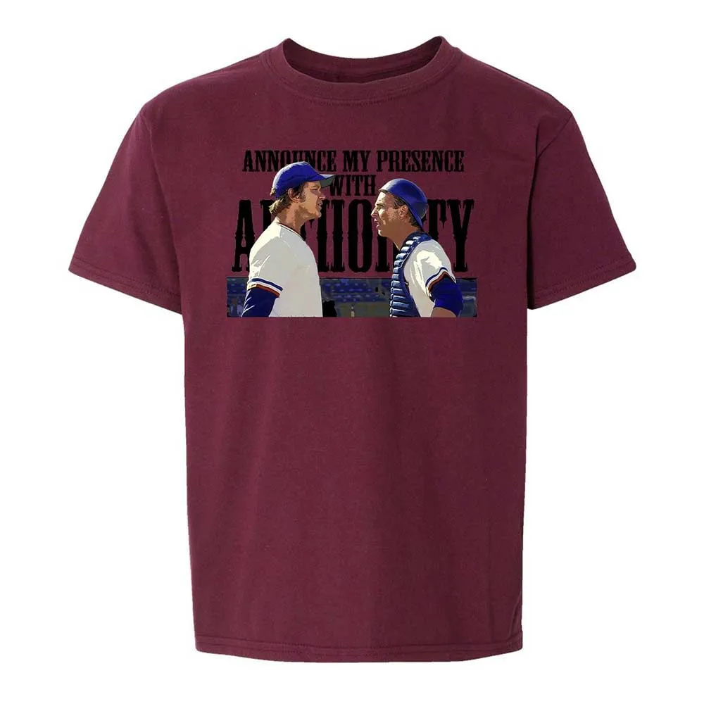 Announce my presence with authority - Maroon - 19