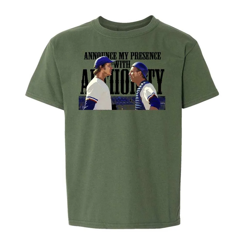 Announce my presence with authority - Military Green - 20