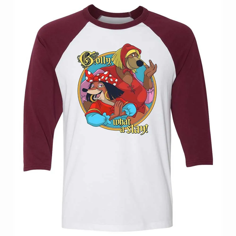 What a slay - White/Maroon - 7