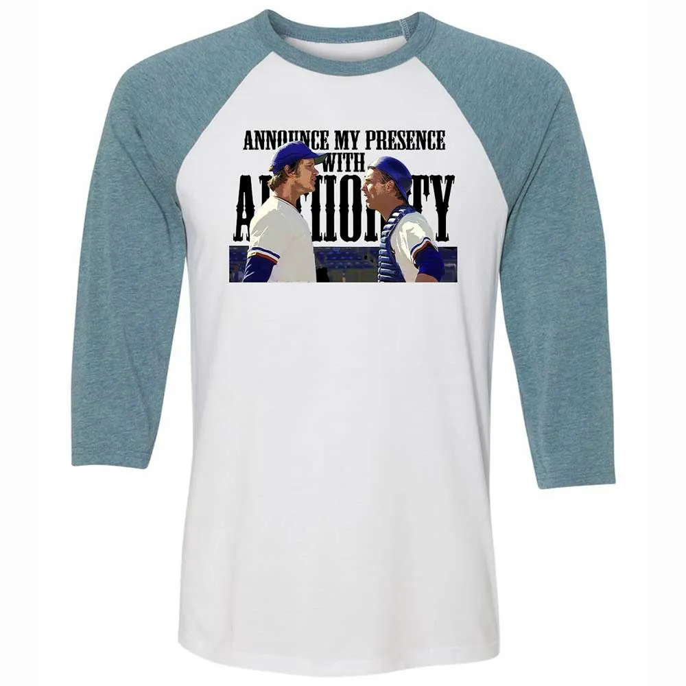 Announce my presence with authority - White/Denim - 3