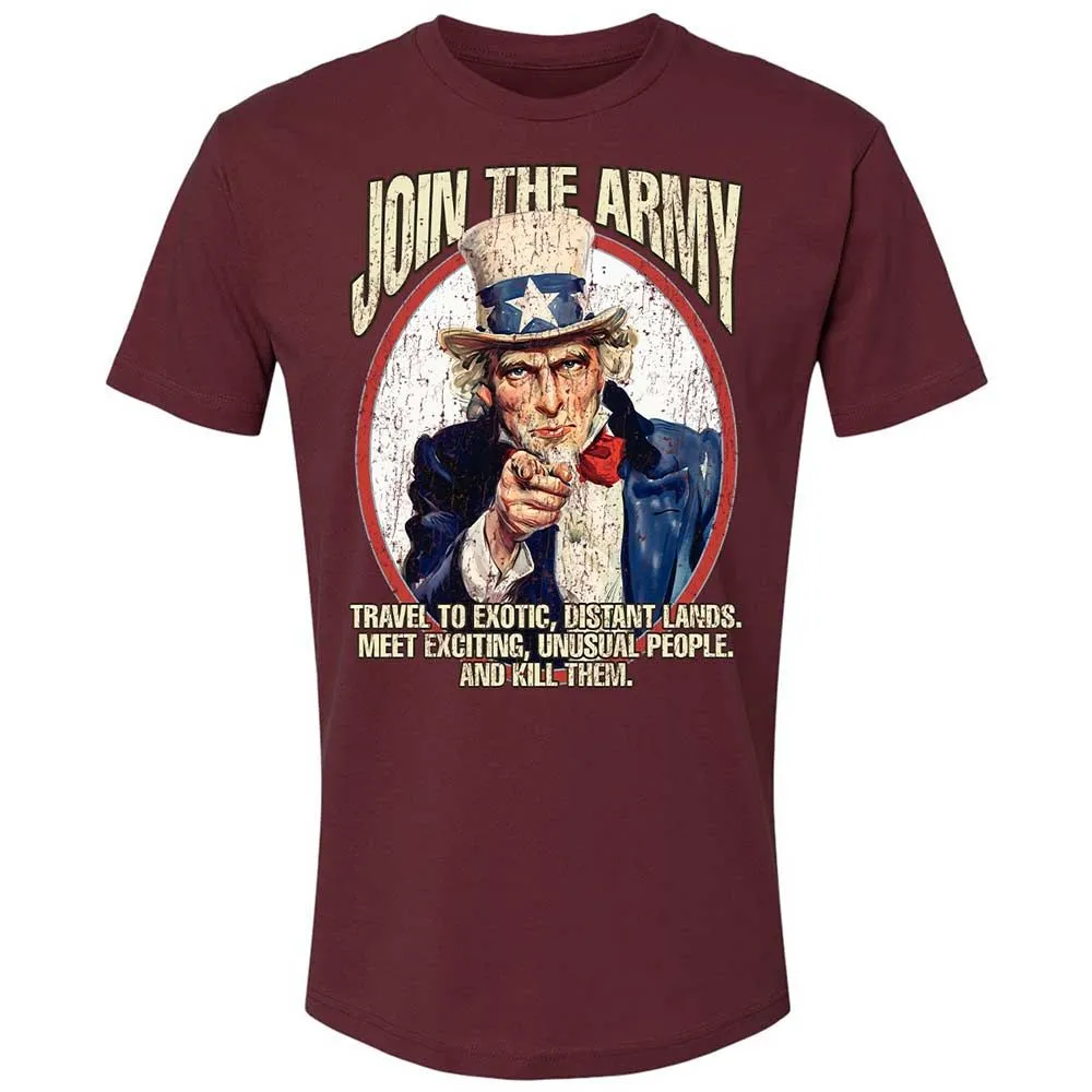 Join The Army - Maroon - 10