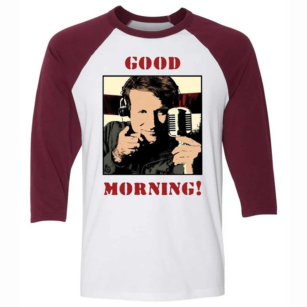 Good Morning! - White/Maroon - 7