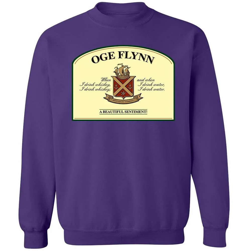 When I drink whiskey, when I drink water - Purple - 10