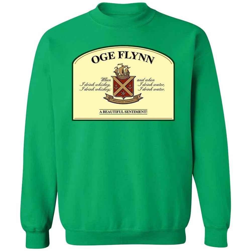 When I drink whiskey, when I drink water - Irish Green - 13