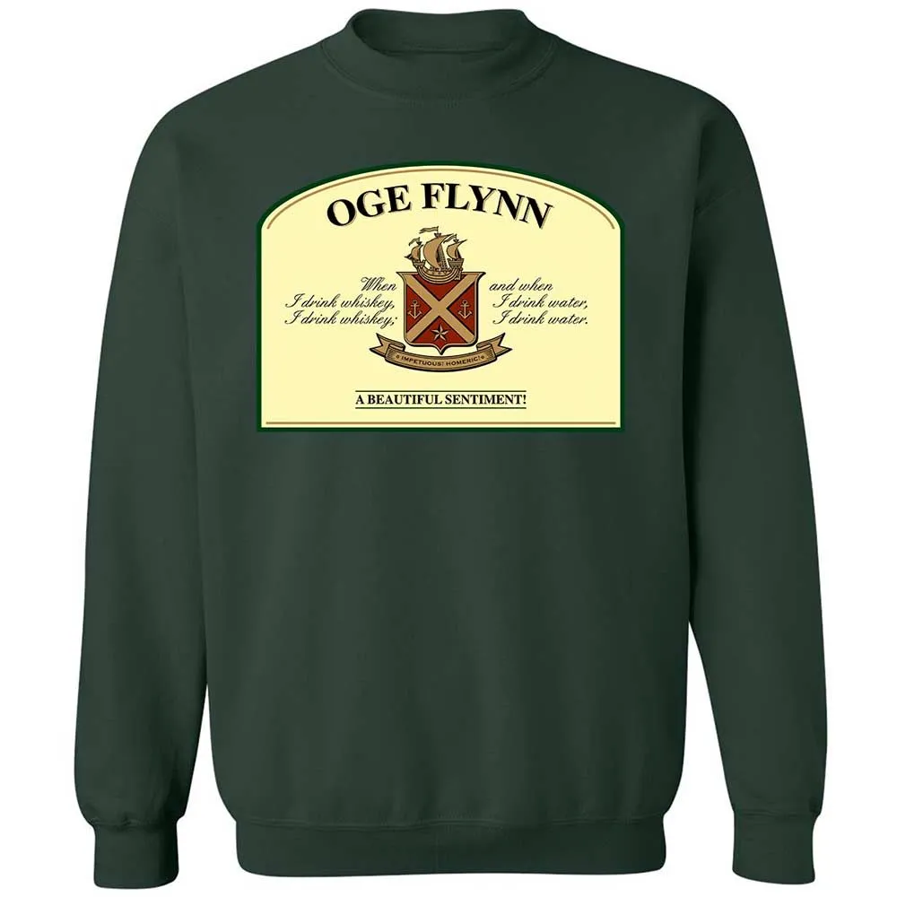 When I drink whiskey, when I drink water - Forest Green - 17