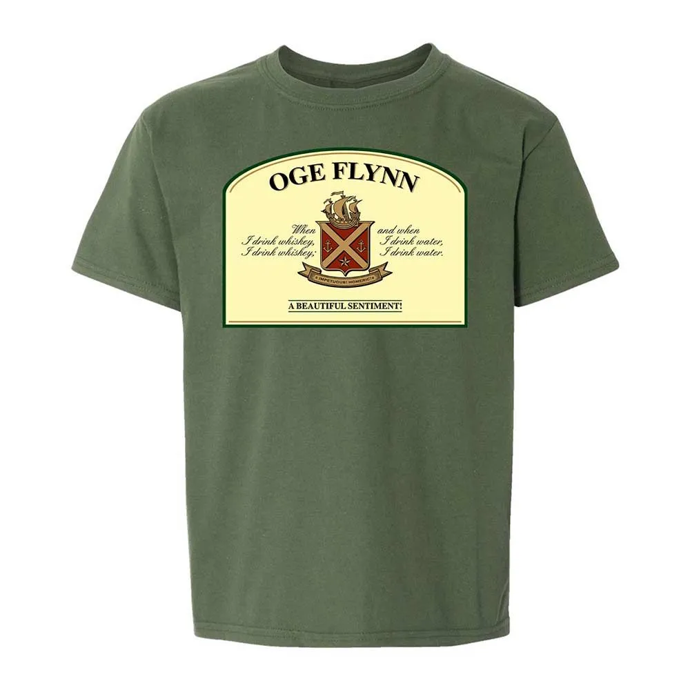 When I drink whiskey, when I drink water - Military Green - 20
