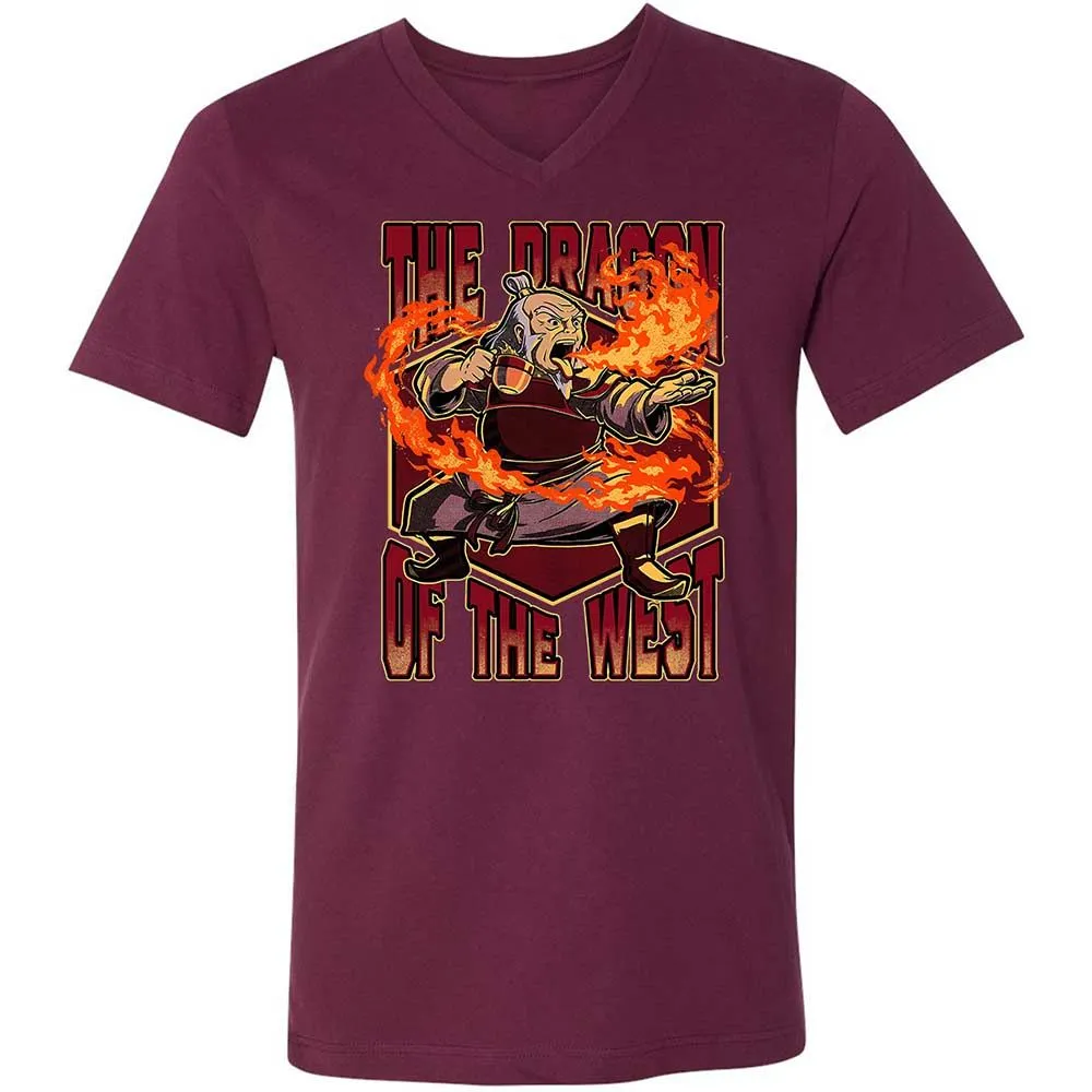 The Dragon of the West - Maroon - 8