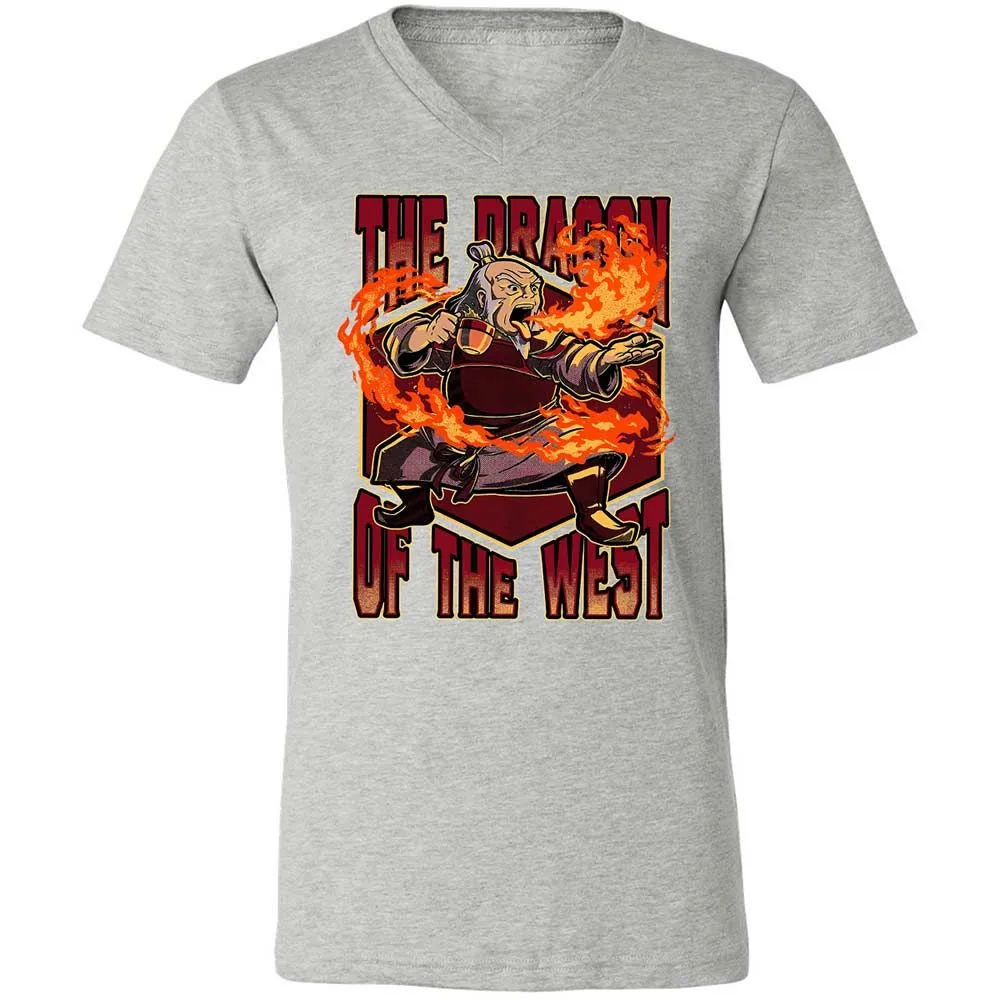 The Dragon of the West - Athletic Heather - 15
