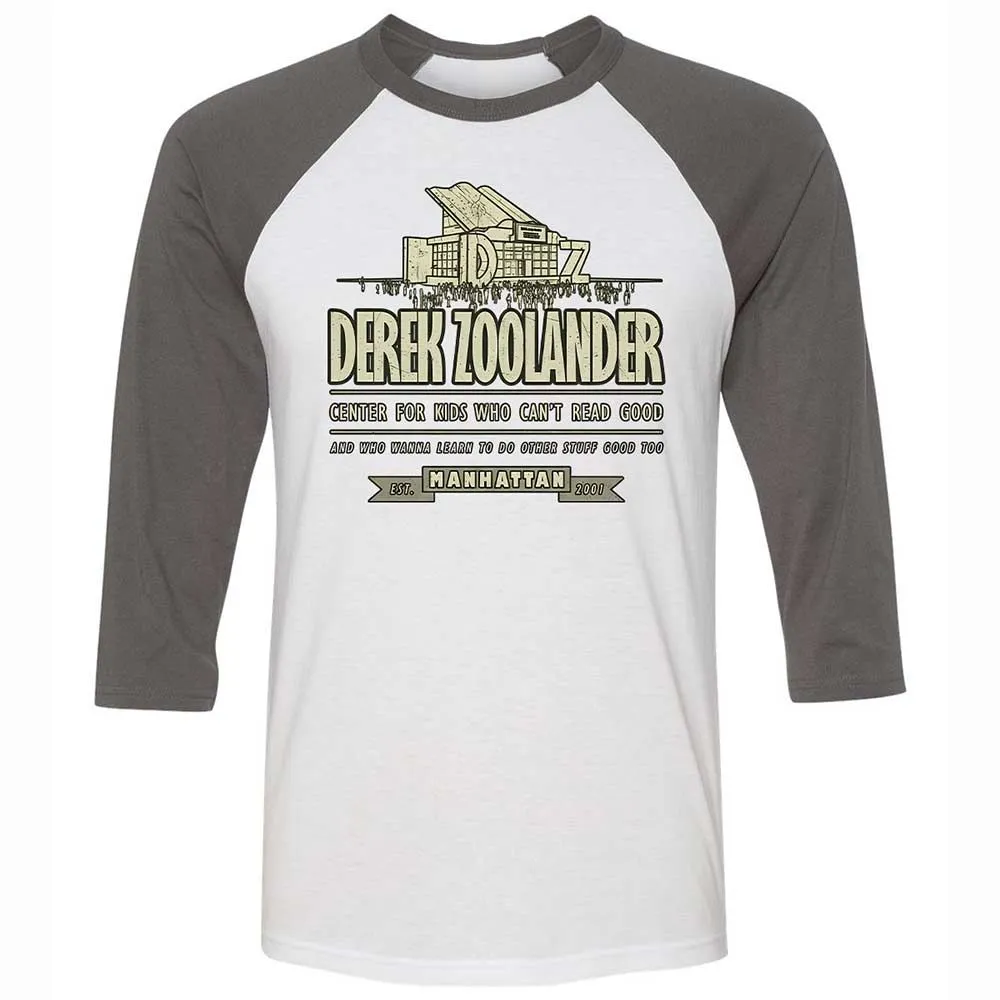 Unisex 3/4 Baseball Tee - WCTXS1GG - White/Asphalt - 2