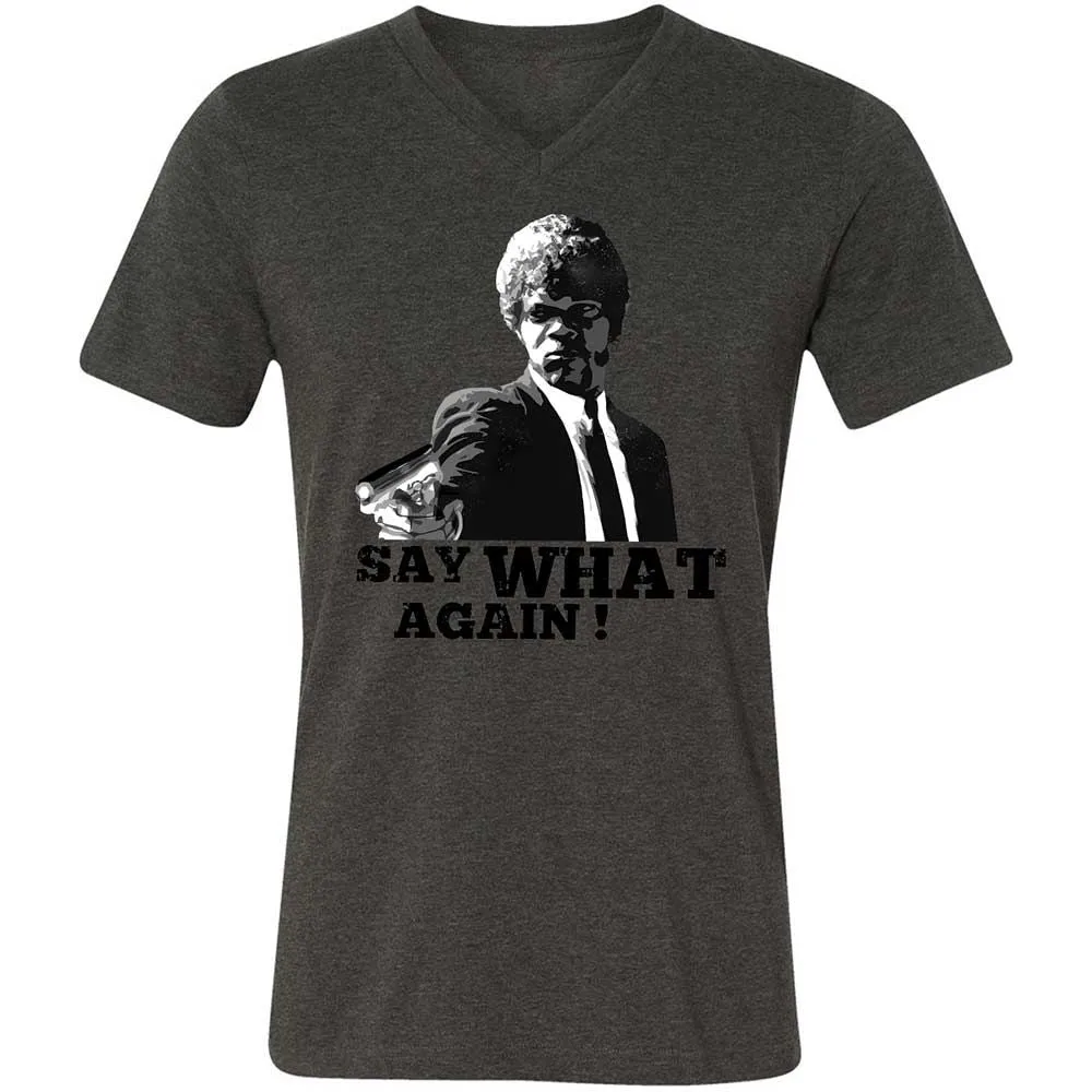 Say What Again - Dark Grey Heather - 8