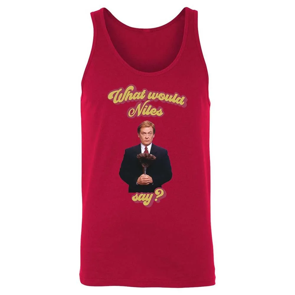 Unisex Jersey Tank - 185NNFNT - Red - 3