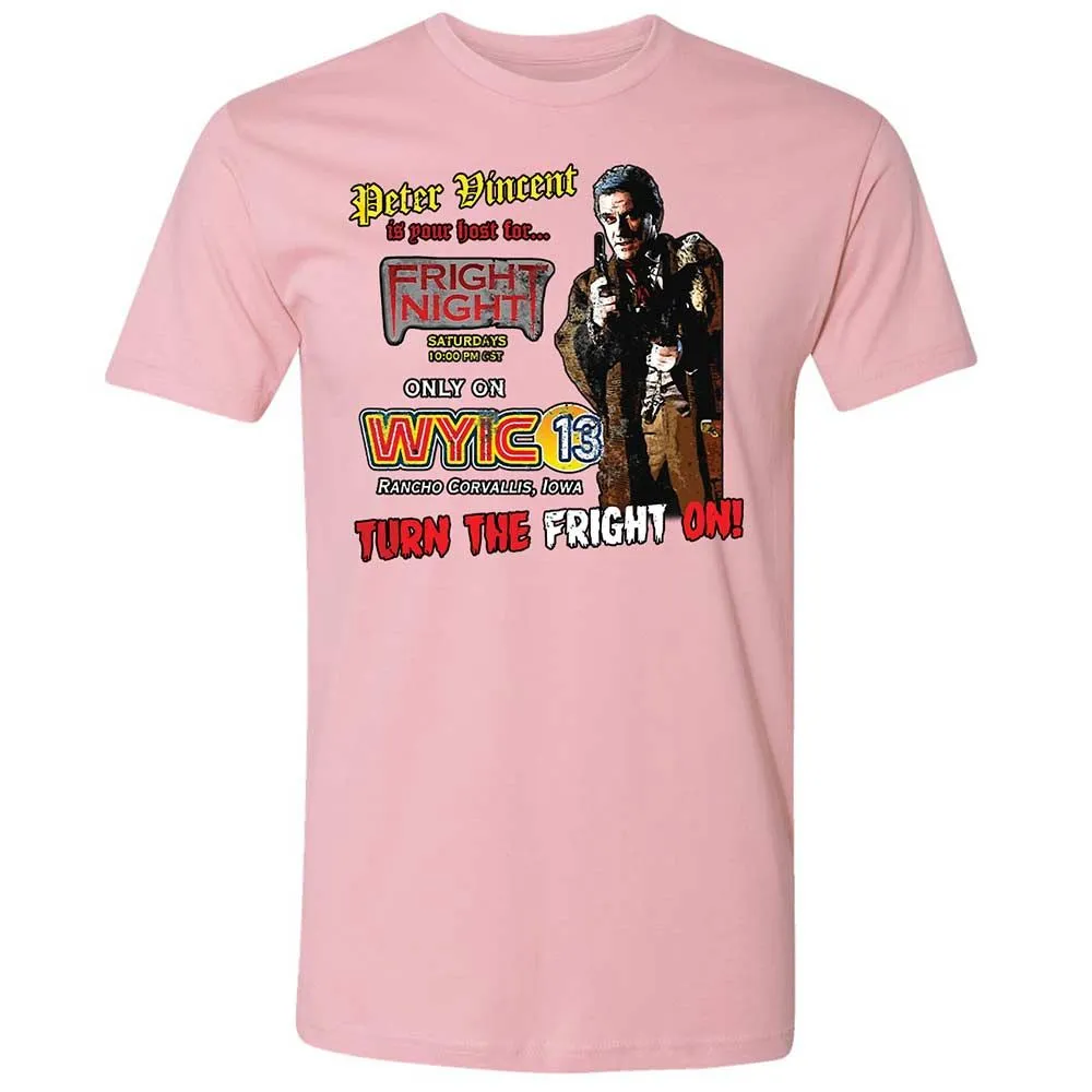 Peter Vincent Fright horror night cult - Light Pink - 16