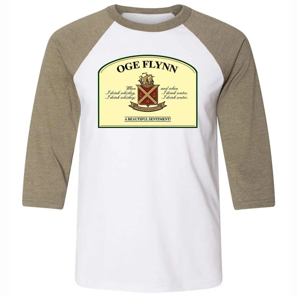 When I drink whiskey, when I drink water - White/Heather Olive - 4