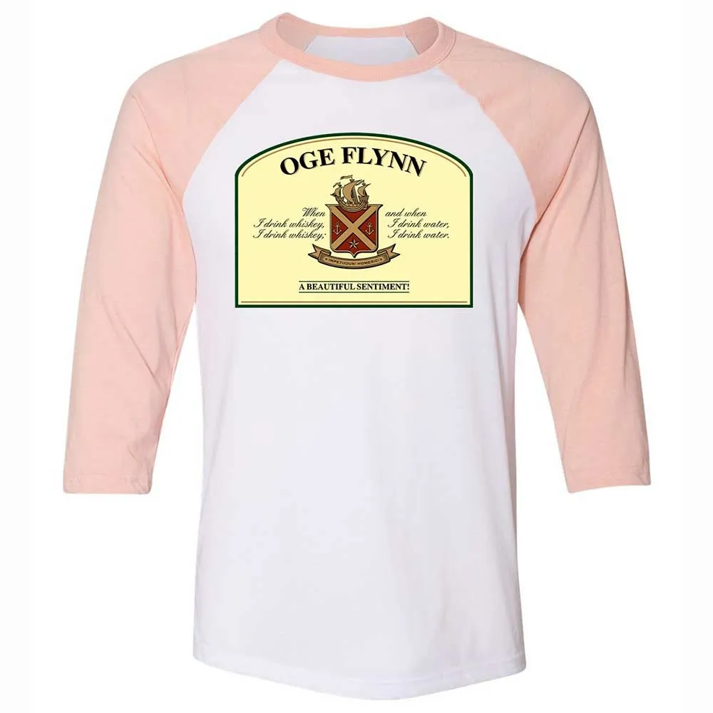 When I drink whiskey, when I drink water - White/Heather Peach - 5
