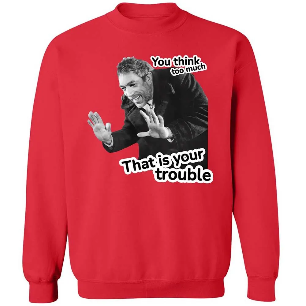 Classic Unisex Sweatshirt - 351P7HYU - Red - 9