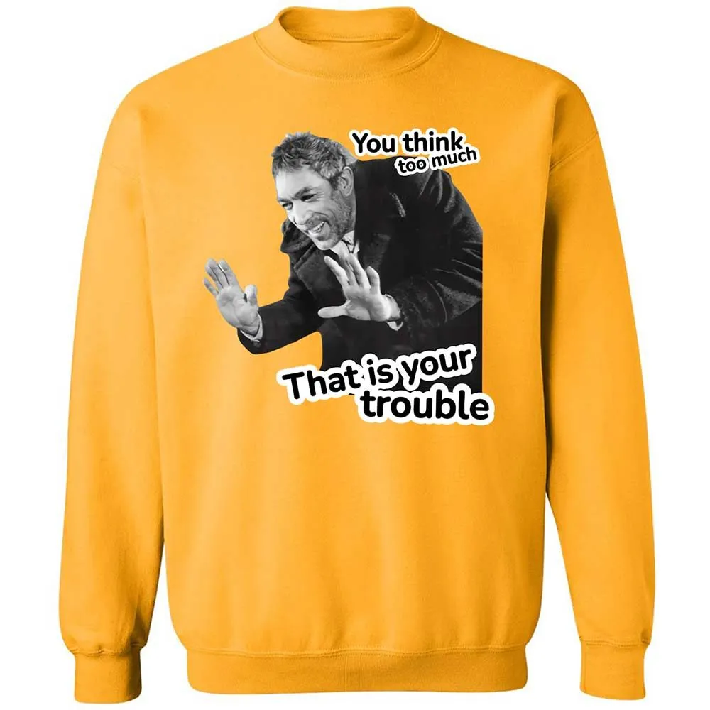 Classic Unisex Sweatshirt - 351P7HYU - Gold - 11
