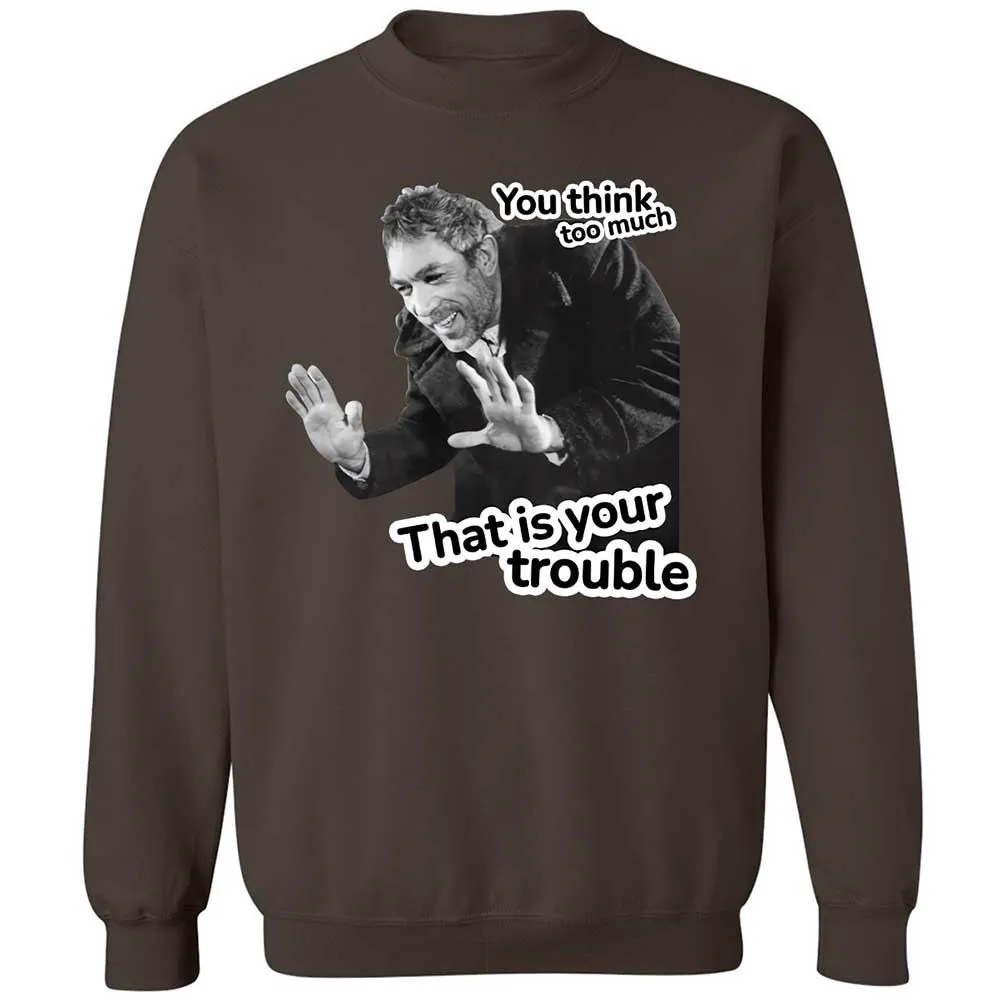 Classic Unisex Sweatshirt - 351P7HYU - Dark Chocolate - 16
