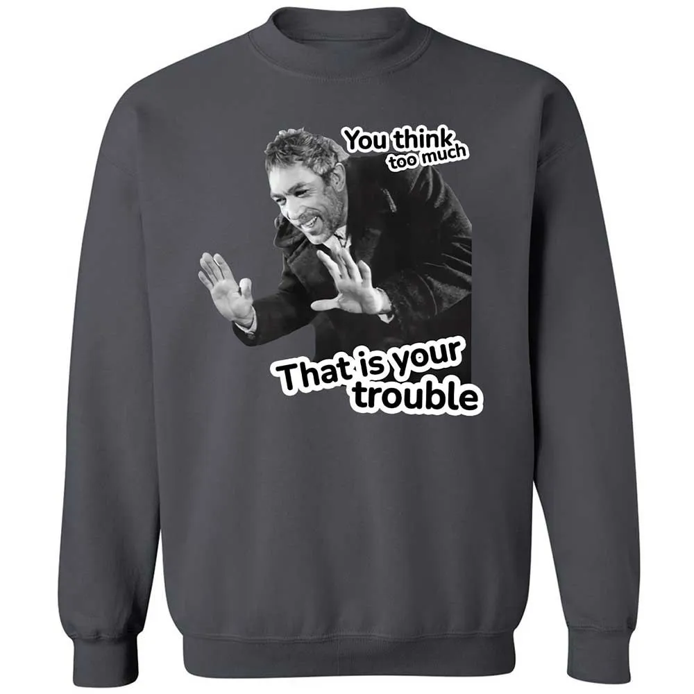 Classic Unisex Sweatshirt - 351P7HYU - Charcoal - 18