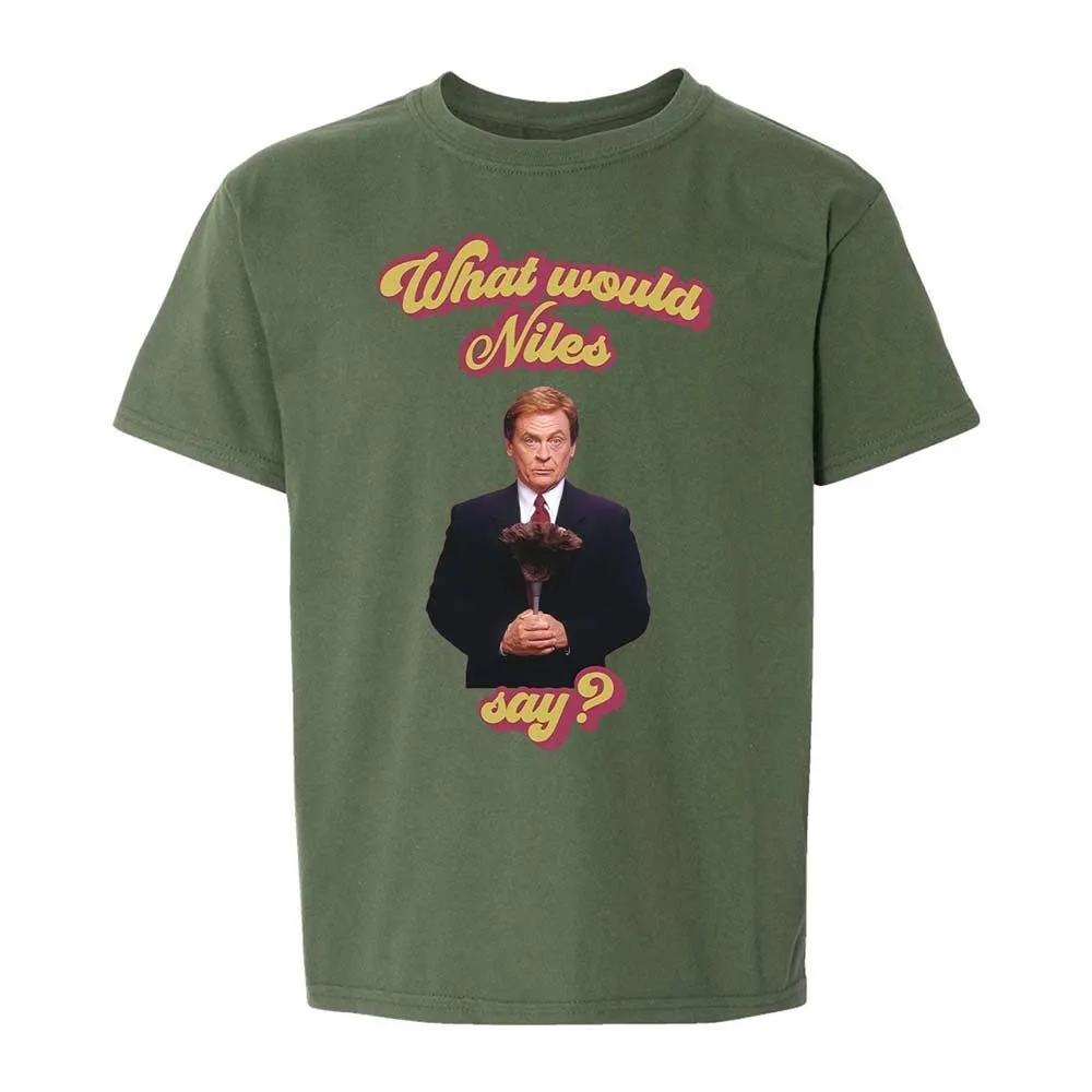 Kids T-Shirt - XQZ1KQ6U - Military Green - 20
