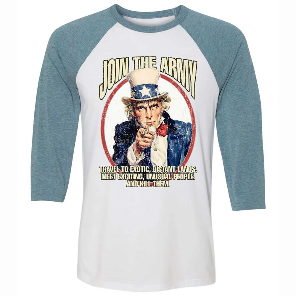 Join The Army - White/Denim - 3