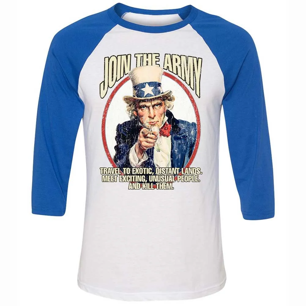 Join The Army - White/True Royal - 10