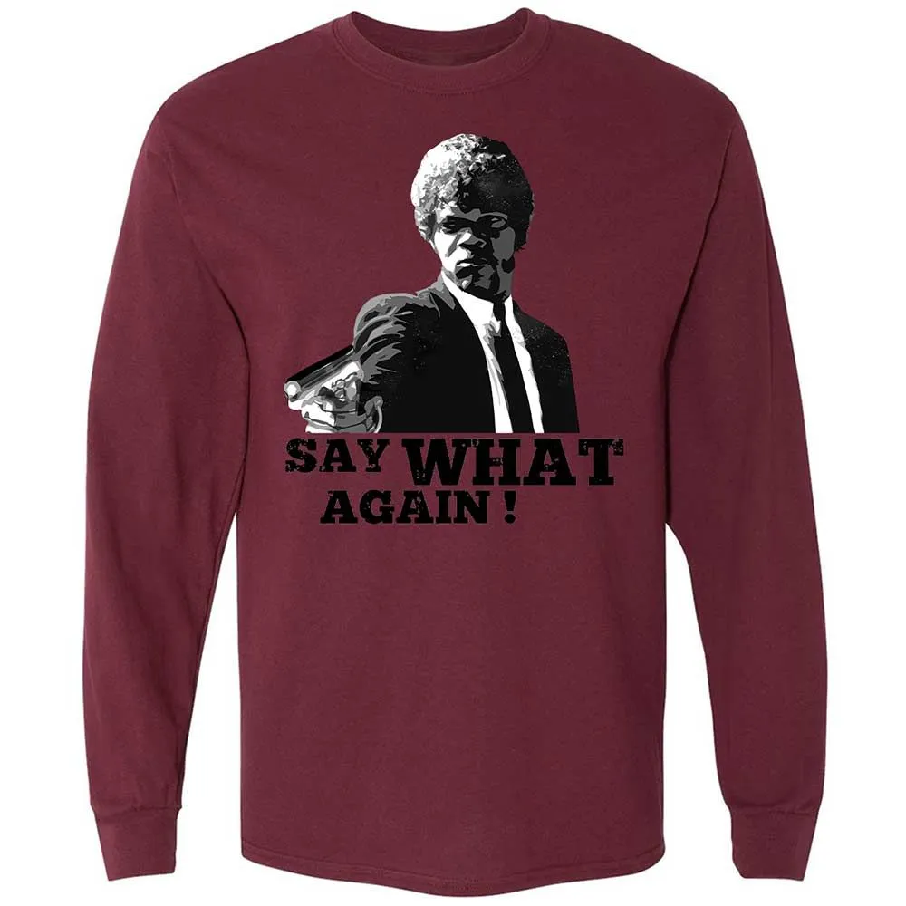 Say What Again - Maroon - 16
