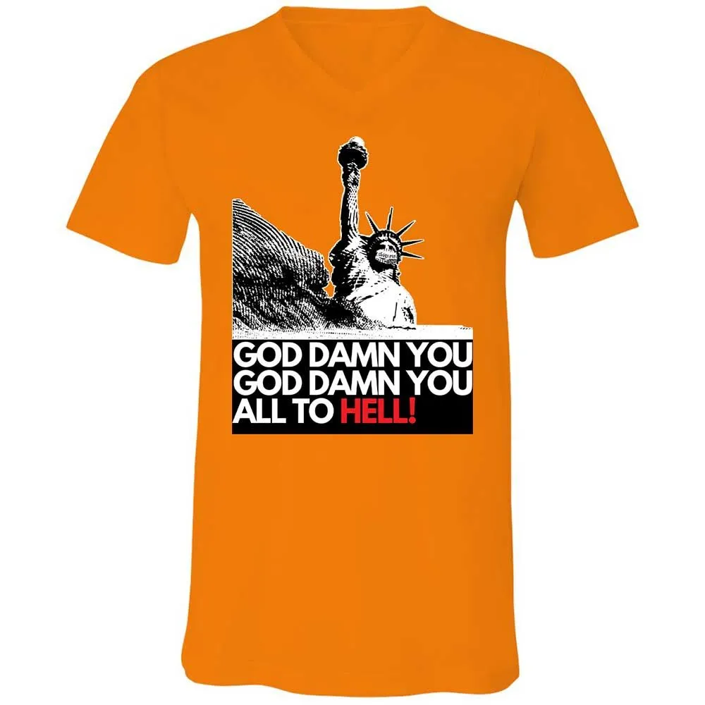 God damn you all to hell! - Orange - 7