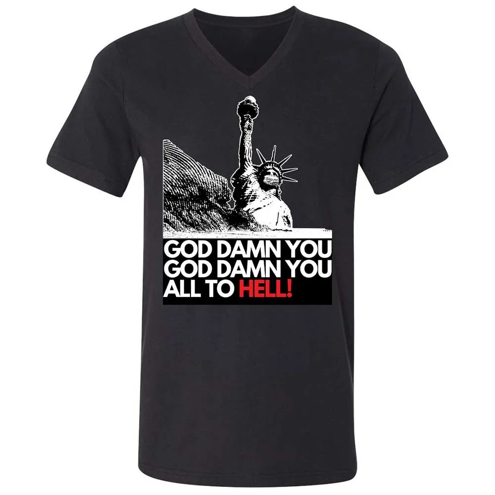 God damn you all to hell! - Black - 11