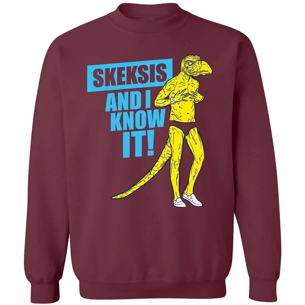 I know It Skeksis - Maroon - 8