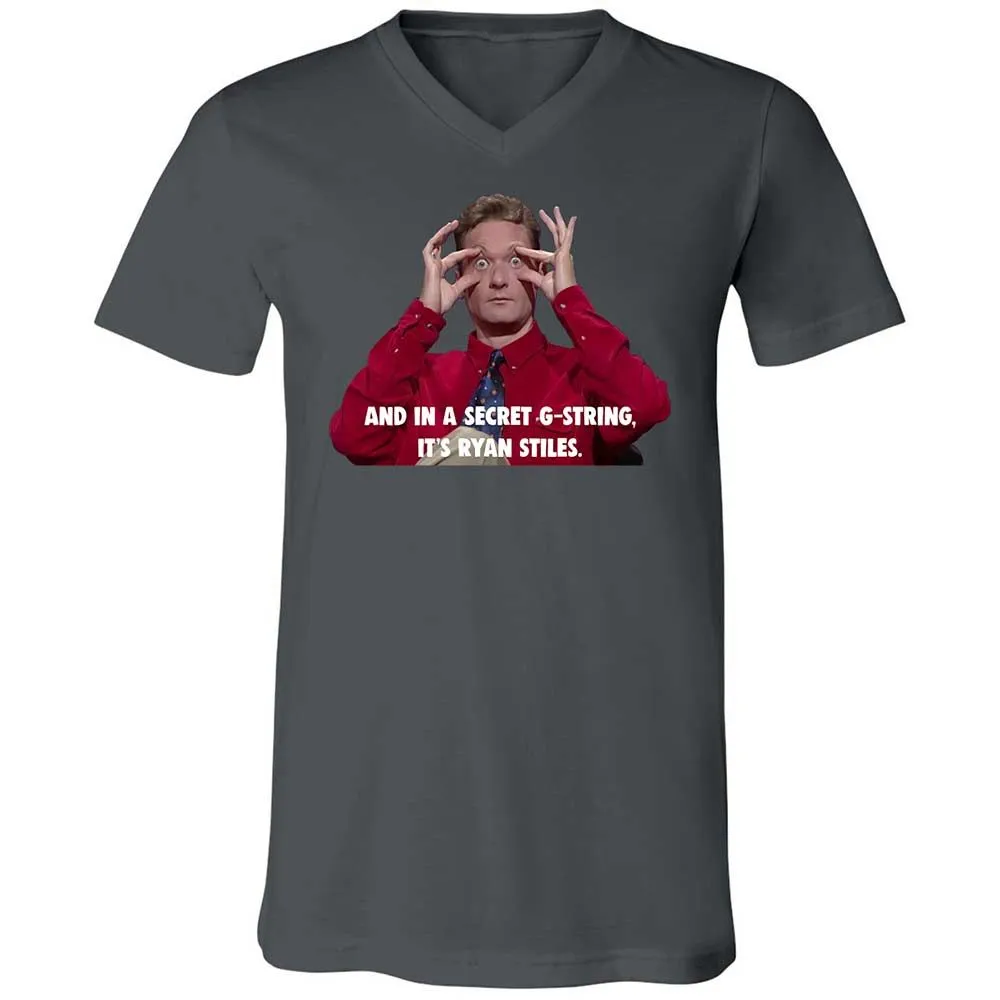 Unisex V-Neck T-Shirt - JV2RWEA5 - Asphalt - 13