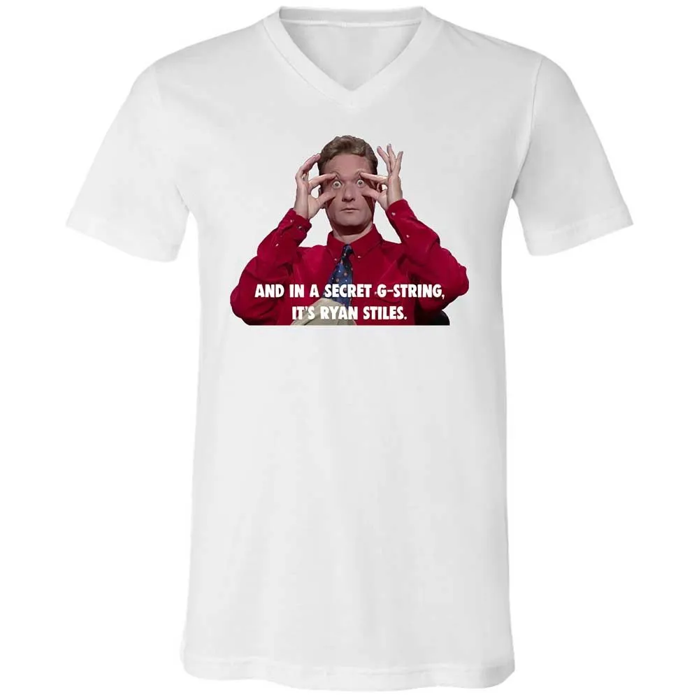 Unisex V-Neck T-Shirt - JV2RWEA5 - White - 16