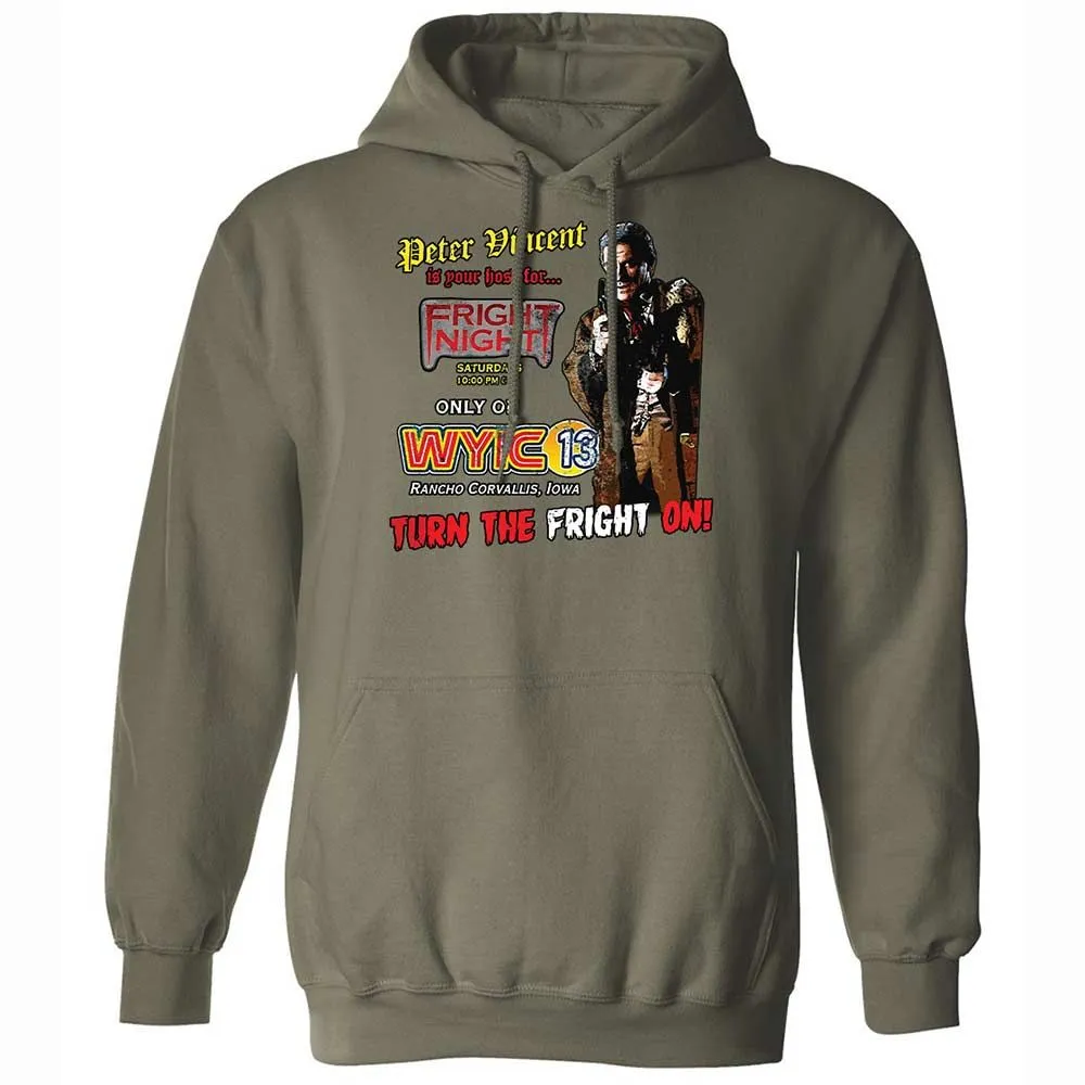 Peter Vincent Fright horror night cult - Military Green - 9