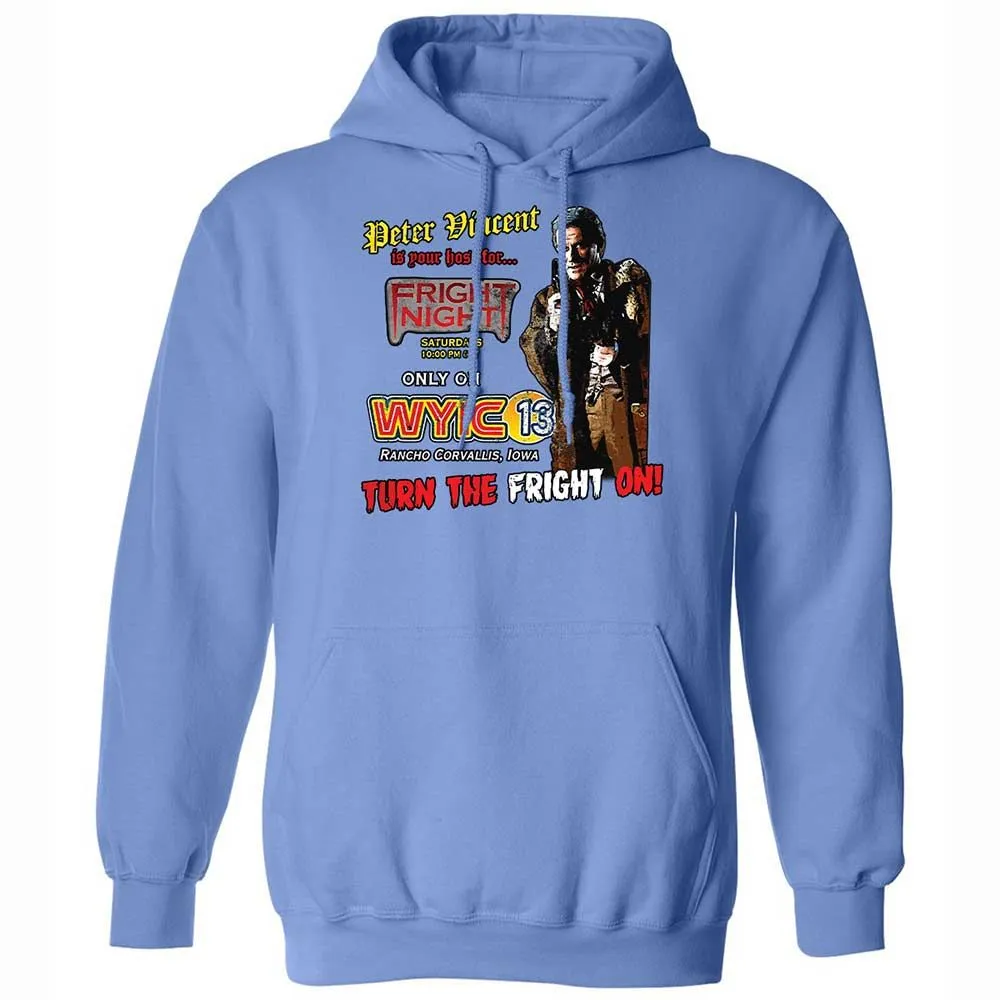 Peter Vincent Fright horror night cult - Carolina Blue - 16
