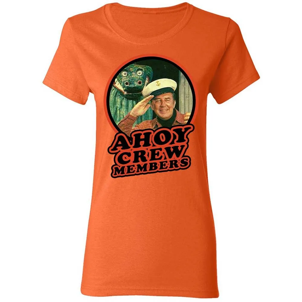 Women's T-Shirt - 8AQU78Z4 - Orange - 12