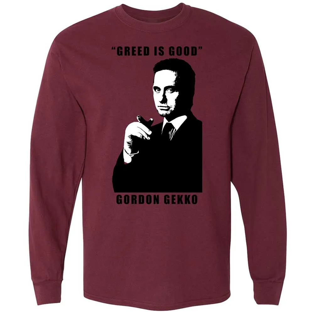 Greed is good - Maroon - 16