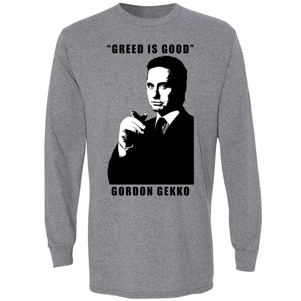 Greed is good - Graphite Heather - 18