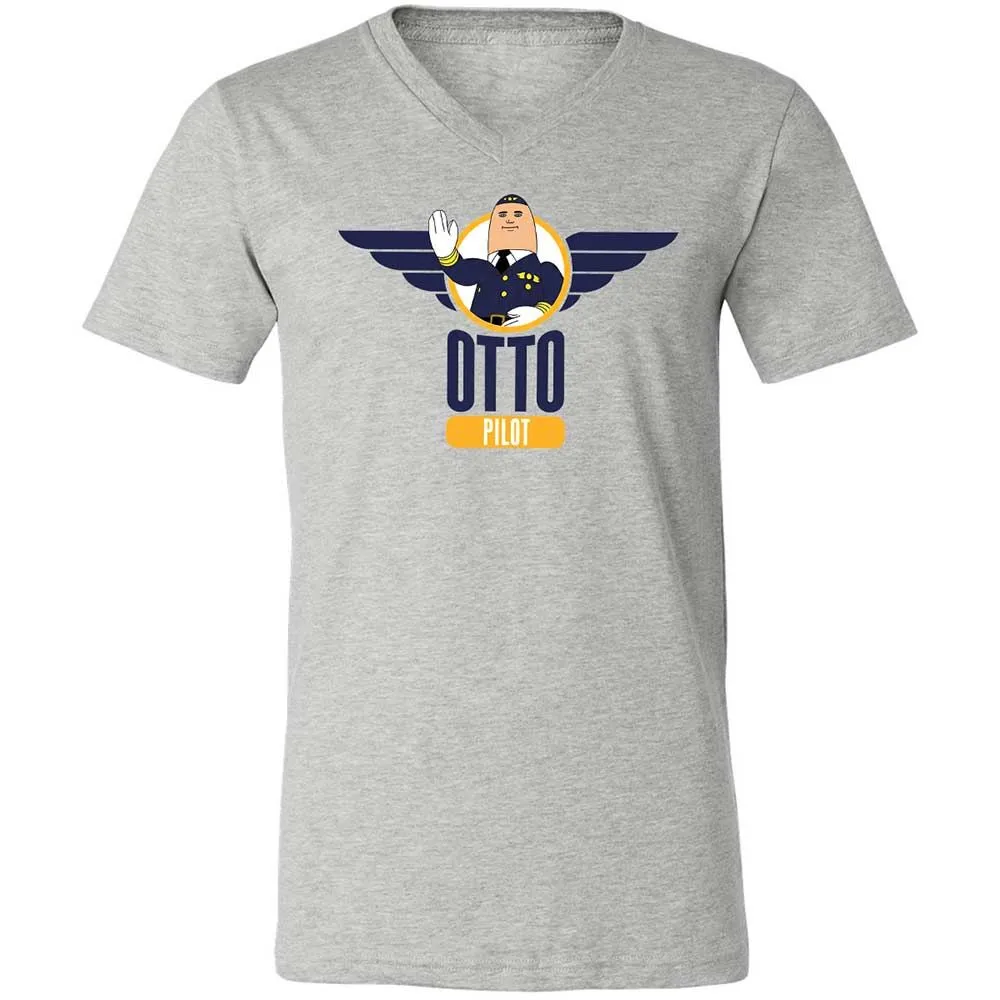 Unisex V-Neck T-Shirt - KZBQSWRY - Athletic Heather - 2