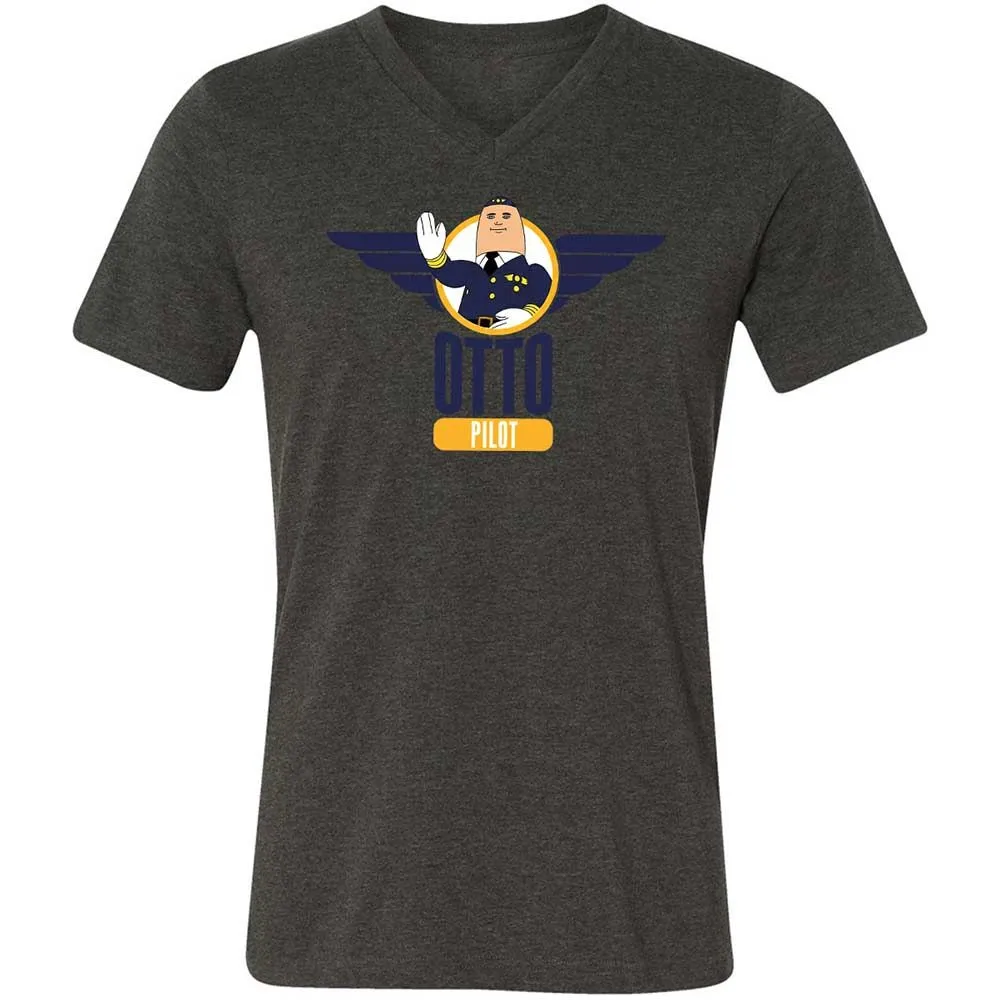 Unisex V-Neck T-Shirt - KZBQSWRY - Dark Grey Heather - 8