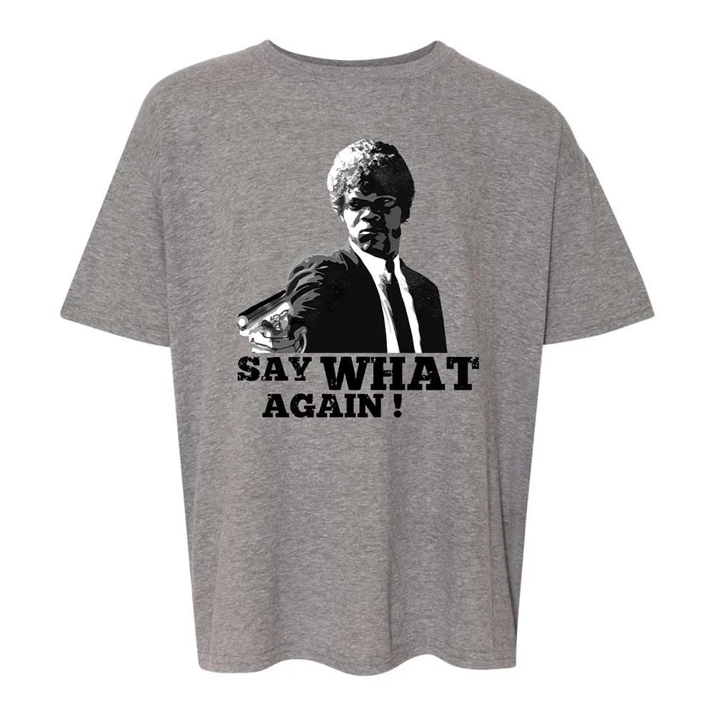 Say What Again - Graphite Heather - 18