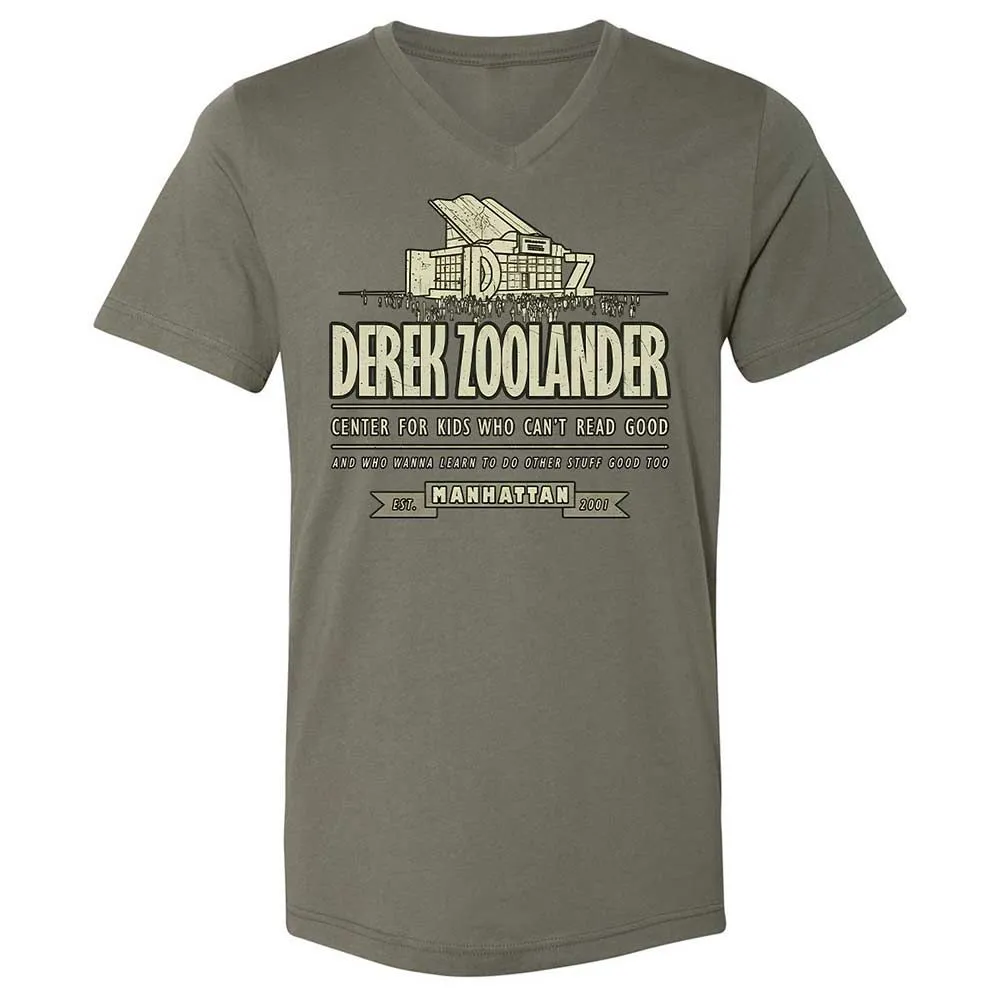 Unisex V-Neck T-Shirt - 453YTGM2 - Military Green - 11
