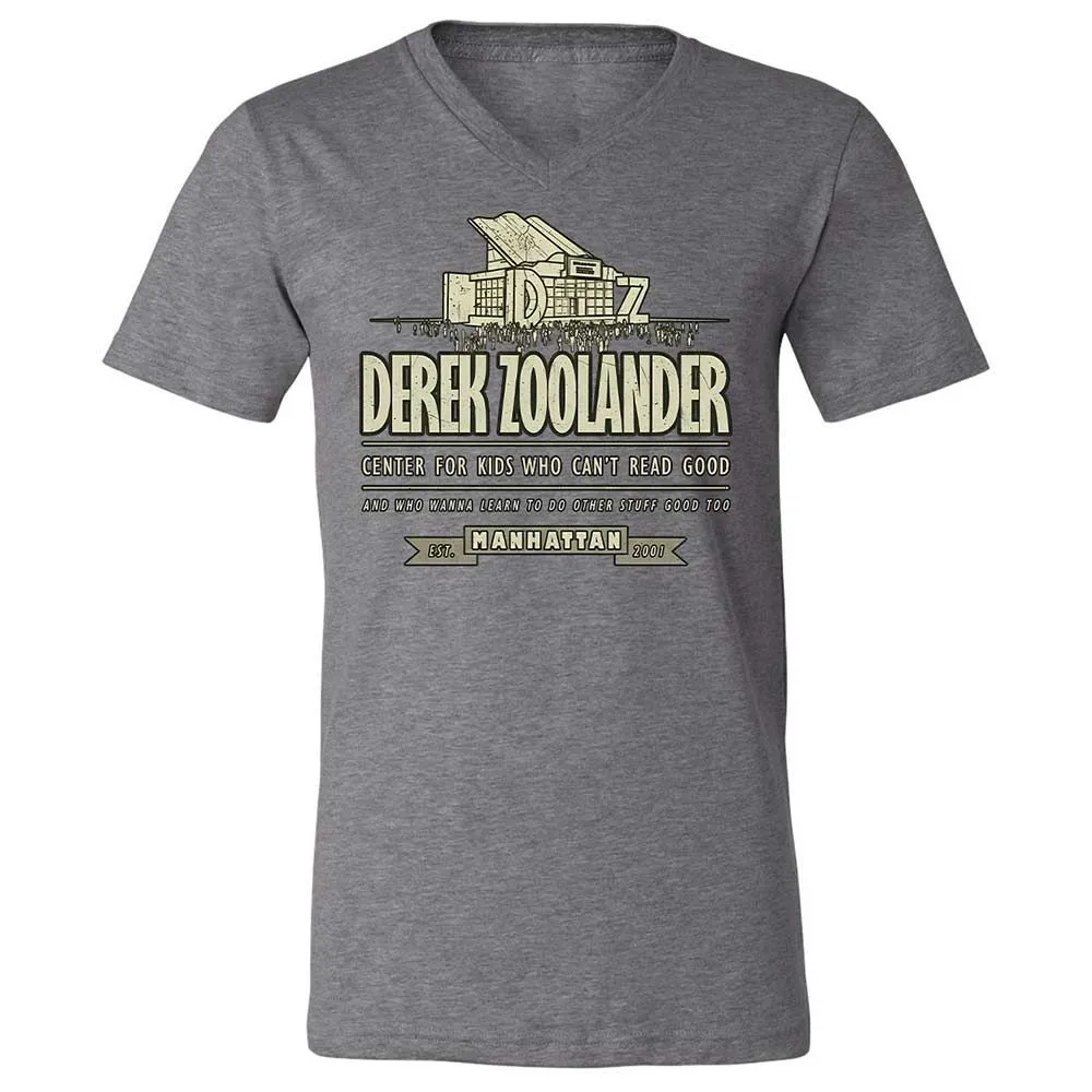Unisex V-Neck T-Shirt - 453YTGM2 - Deep Heather - 14